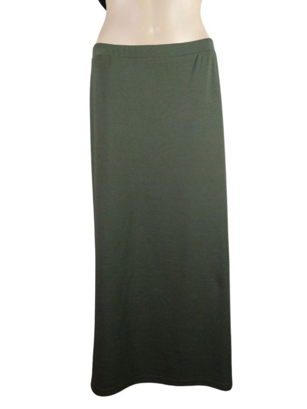 Vintage Cedar Canyon Olive Green Maxi Skirt Women’s Size M